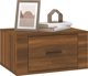 vidaXL Κρεμαστά κομοδίνα 2 τεμάχια καφέ δρυς 50x36x25 cm