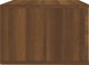 vidaXL Κρεμαστά κομοδίνα 2 τεμάχια καφέ δρυς 50x36x25 cm