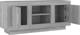 vidaXL Έπιπλο τηλεόρασης γκρι δρυς Sonoma 102x35x45 cm