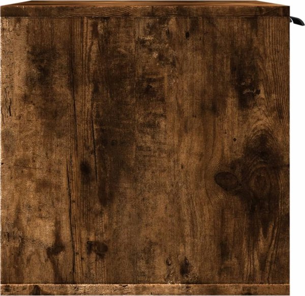 vidaXL Szafka na kuwete, przdymiony dab, 80x50x45 cm