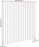 vidaXL Wezglowie lozka, biale, 108x3x110 cm, lite drewno sosnowe