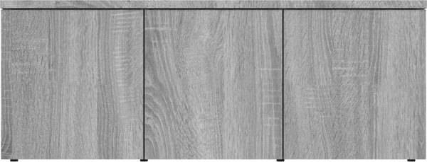vidaXL Έπιπλο για τηλεόραση γκρι δρυς Sonoma 80x34x30 εκ.