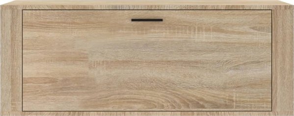 vidaXL Κρεμαστή παπουτσοθήκη, Sonoma δρυς, 100x35x38 εκ