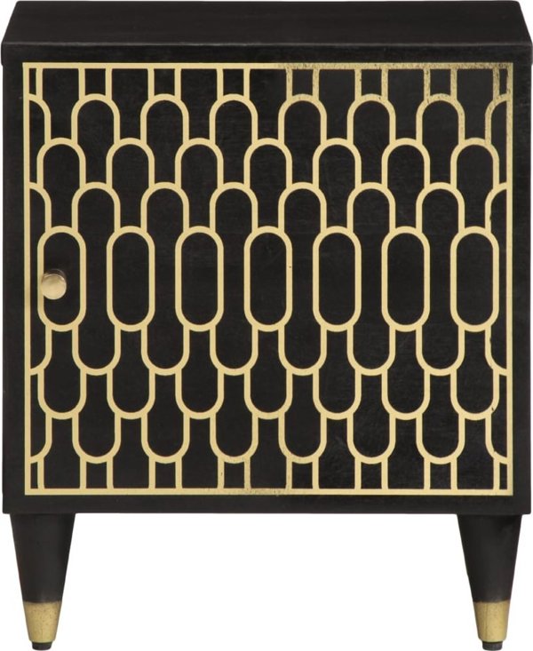 vidaXL vidaXL Szafka nocna, 40x33x46 cm, lite drewno mango