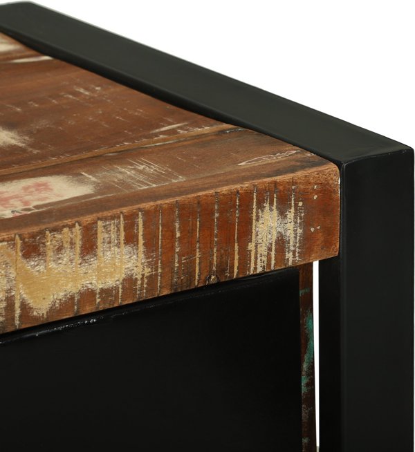vidaXL Ντουλάπι μπάνιου 40x35x90 εκ. από ανακυκλωμένο ξύλο