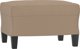 vidaXL Υποπόδιο cappuccino 60x50x41 cm από συνθετικό δέρμα