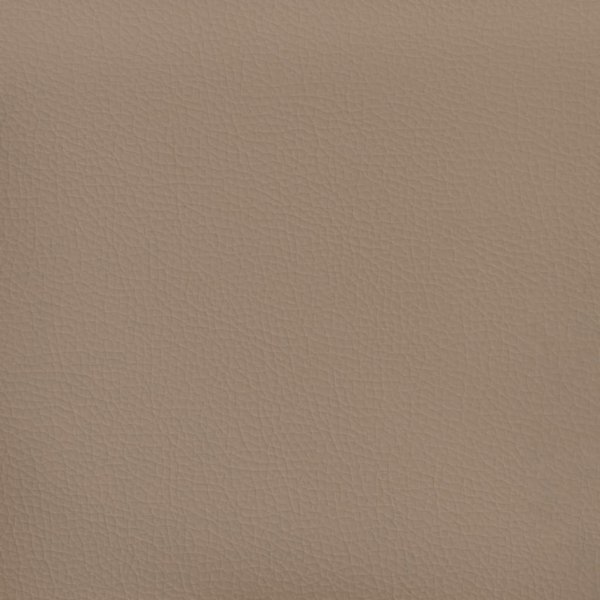 vidaXL Υποπόδιο cappuccino 60x50x41 cm από συνθετικό δέρμα