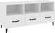 vidaXL Szafka pod TV biala 102x35x50 cm