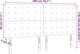 vidaXL Κεφαλάρι κρεβατιού με LED, σκούρο μπλε, 200x5x118/128 cm