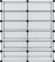 vidaXL vidaXL Stojak na buty, przezroczysty, 94,5x36,5x106 cm, PP