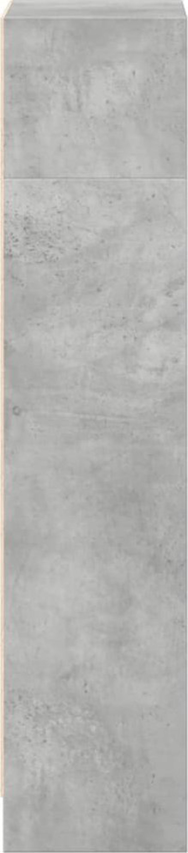 vidaXL Ραφιέρα, γκρι απόχρωση σκυροδέματος, 40x24x109 cm, υλικό ξυλομάζας