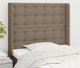 vidaXL Προσκέφαλο Uszak, Taupe, 93x16x118/128 cm, Ύφασμα