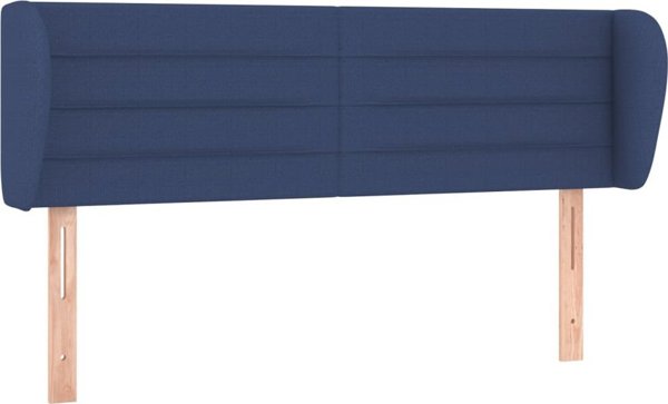 vidaXL Ζαγλόουεκ ουσάκ μπλε 147x23x78/88 cm ύφασμα