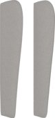 vidaXL Κεφαλάρι uszak ανοιχτό γκρι 183x23x118/128 εκ ύφασμα