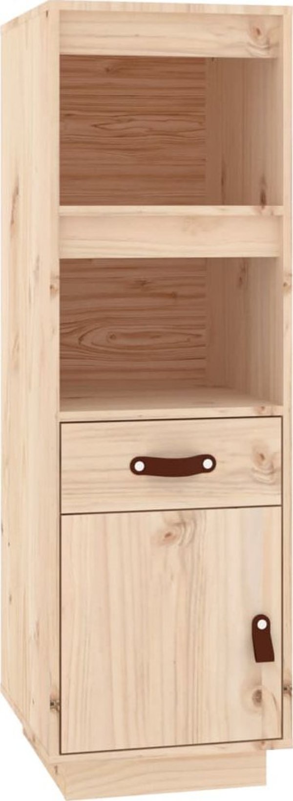 vidaXL Regal 34x40x108,5 cm από μασίφ πεύκο