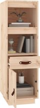 vidaXL Regal 34x40x108,5 cm από μασίφ πεύκο