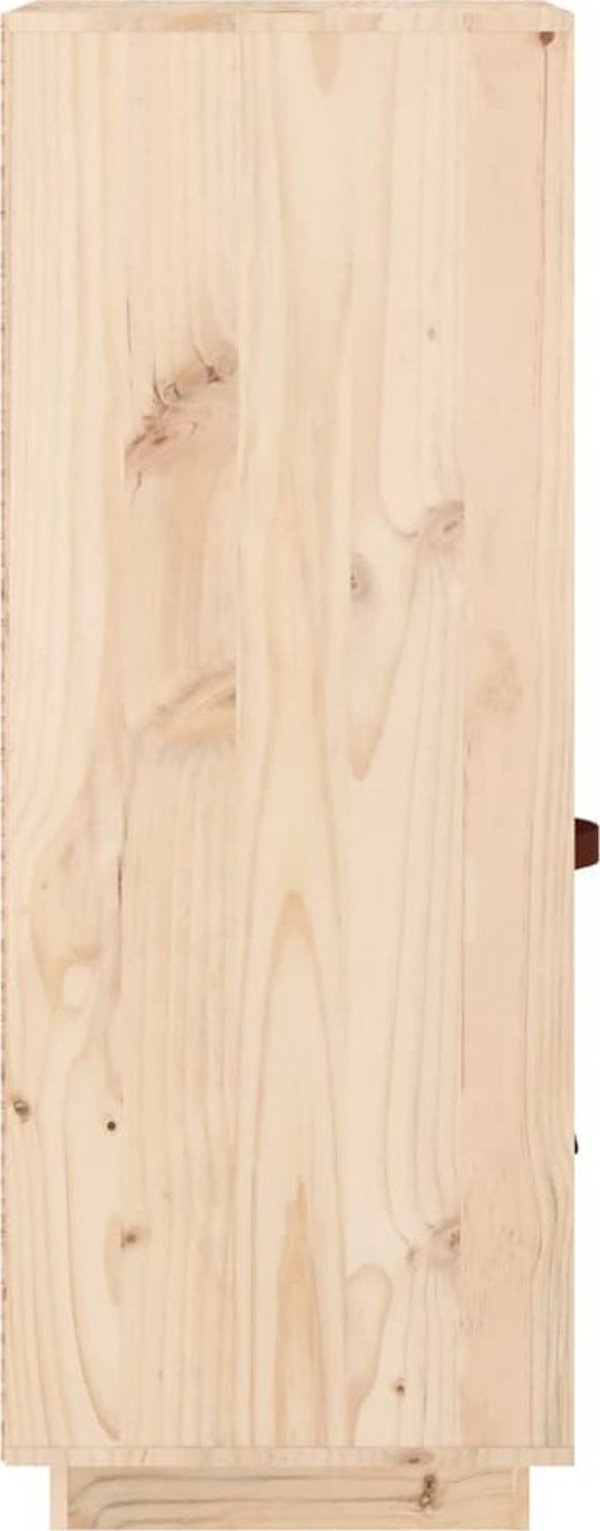 vidaXL Regal 34x40x108,5 cm από μασίφ πεύκο
