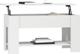 vidaXL Λευκό τραπεζάκι καφέ 101x49x52 cm από μοριοσανίδα
