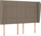 vidaXL Μαξιλάρι Κεφαλής Uszak Ταουπέ 147x23x118/128 cm ύφασμα