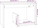 vidaXL Πλάγιο τραπεζάκι, χρώμα καφέ δρυς, 59x36x38 εκ., υλικό ξύλου
