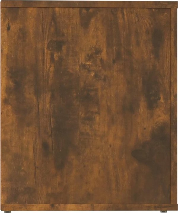 vidaXL Szafka nocna, przydymiony dab, 50x39x47 cm