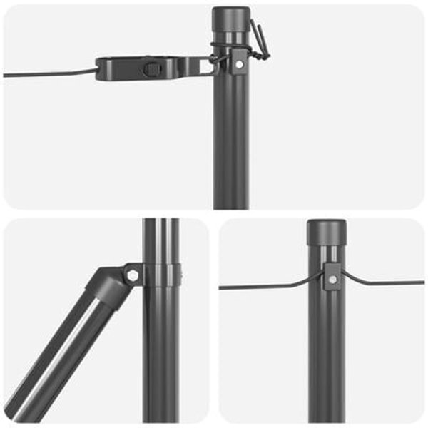 vidaXL Φράχτες Κολώνες με Βάσεις 13 Τεμ. 32mm 70cm Γαλβανισμένο Ατσάλι