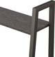 vidaXL Ραφιέρα σκάλα με 5 ράφια, μαύρη, 56x35x174 εκ.