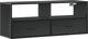 vidaXL Szafka pod TV, czarna, 100x31x39,5 cm