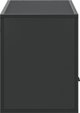 vidaXL Szafka pod TV, czarna, 100x31x39,5 cm