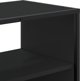vidaXL Szafka pod TV, czarna, 100x31x39,5 cm