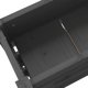 vidaXL Donica, szara, 112x25x104,5 cm, lite drewno sosnowe