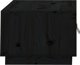 vidaXL vidaXL Stolik kawowy, czarny, 80x50x35 cm, lite drewno sosnowe
