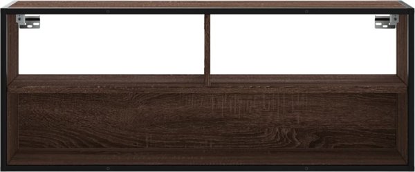 vidaXL Έπιπλο τηλεόρασης σε καφέ ντεκόρ δρυός, 100x31x39,5 εκ.