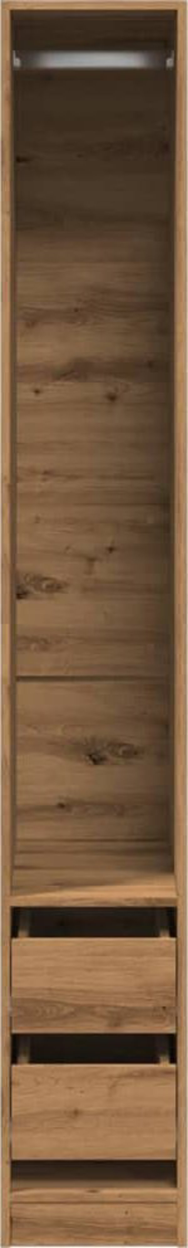 vidaXL Ντουλάπα, χρώμα δρυς artisan, 30x50x200 εκ., από υλικό ξυλείας