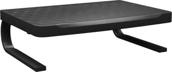 vidaXL vidaXL Podstawka pod monitor, czarna, 37x28x11,5 cm