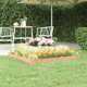 vidaXL Donica, 110x110x27 cm, lite drewno daglezjowe