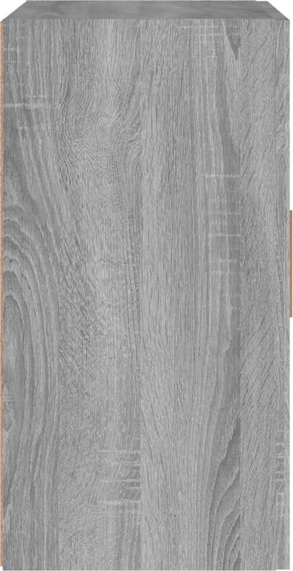 vidaXL Τοίχου ντουλάπι, Sonoma Γκρι Δρυς, 60x30x60 cm