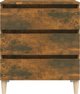 vidaXL Szafka, przydymiony dab, 60x35x69 cm, material drewnopochodny