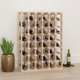 vidaXL vidaXL Stojak na wino, 70x33x94 cm, lite drewno sosnowe