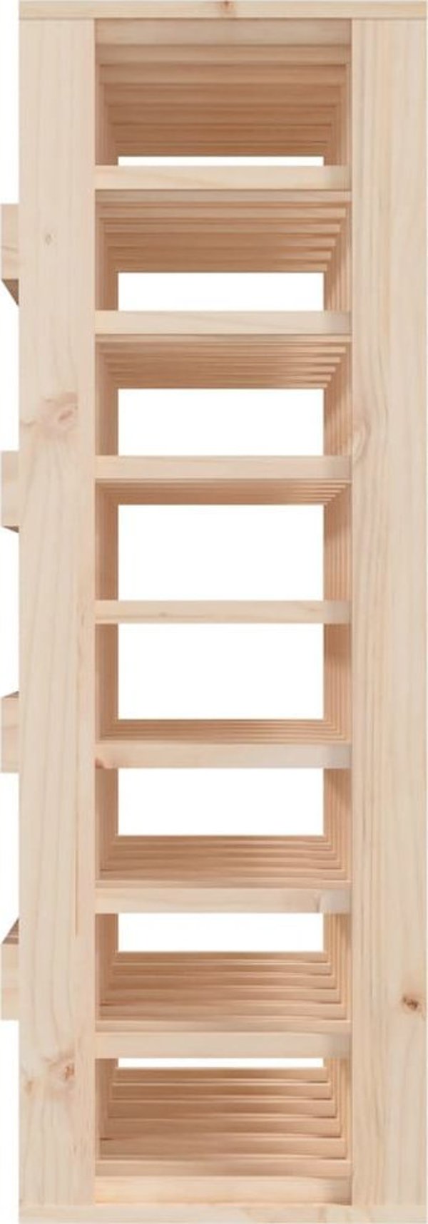 vidaXL vidaXL Stojak na wino, 70x33x94 cm, lite drewno sosnowe