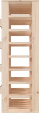 vidaXL vidaXL Stojak na wino, 70x33x94 cm, lite drewno sosnowe