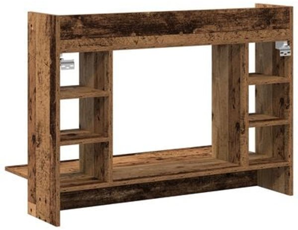 vidaXL Επιτοίχιο Γραφείο από Ξύλο Δρυός 105x48x75 εκ.