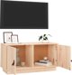 vidaXL Szafka pod TV, 80x34x40 cm, lite drewno sosnowe