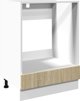 vidaXL Ντουλάπι Φούρνου Sonoma Δρυς 60x46x81,5 εκ. Πλακίδιο Ξύλου