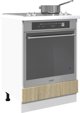 vidaXL Ντουλάπι Φούρνου Sonoma Δρυς 60x46x81,5 εκ. Πλακίδιο Ξύλου