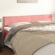 vidaXL Σετ 2 κεφαλαριών κρεβατιού, ροζ, 100x5x78/88 εκ, βελούδο