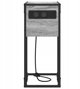 vidaXL Κομοδίνο σε Γκρι Χρώμα Sonoma, Διαστάσεις 41,5 x 26 x 60,5 εκ.