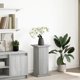 vidaXL Βάση με αποθηκευτικό χώρο γκρι δρυς Sonoma 31x30x60 εκ.