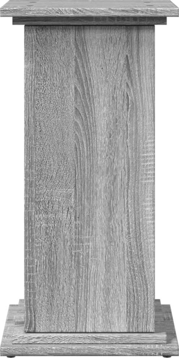 vidaXL Βάση με αποθηκευτικό χώρο γκρι δρυς Sonoma 31x30x60 εκ.