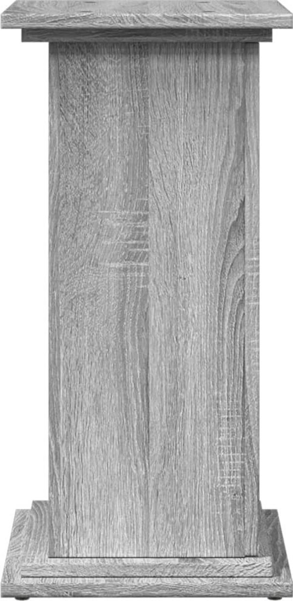 vidaXL Βάση με αποθηκευτικό χώρο γκρι δρυς Sonoma 31x30x60 εκ.